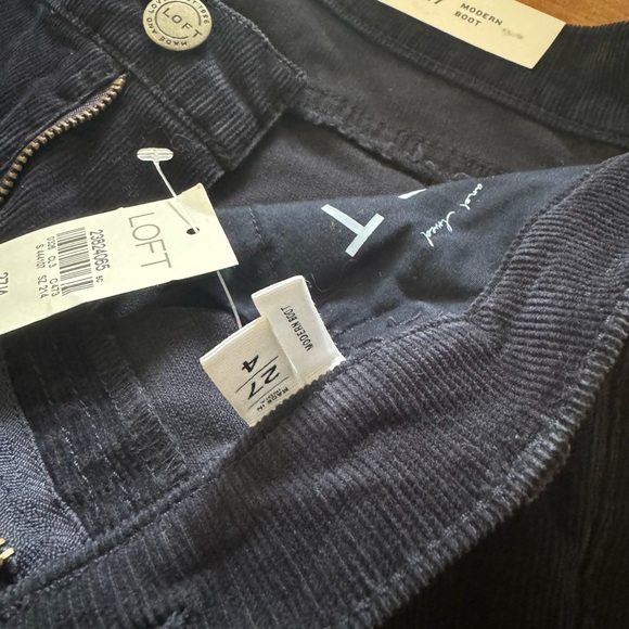 LOFT Modern Boot Corduroy Jeans size 4 / 27 - Picture 7 of 7